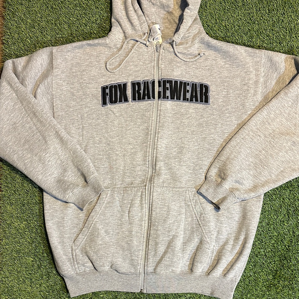 RARE Vintage Y2K Fox Racing Racewear Motocross FMX Hoodie